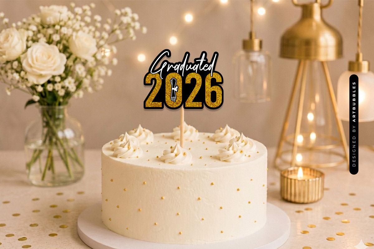 Graduated 2026 Cake Topper SVG Image.jpg
