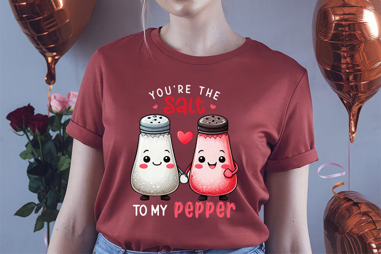 Funny Valentine's Food Sublimation Design Shirt Mockup Image.jpg