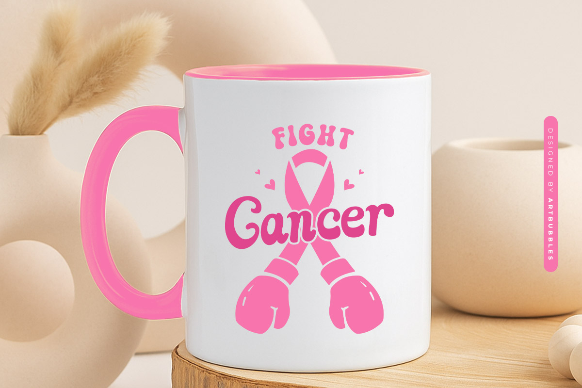 Fight Breast Cancer Retro Design SVG Mug Mockup Image.jpg