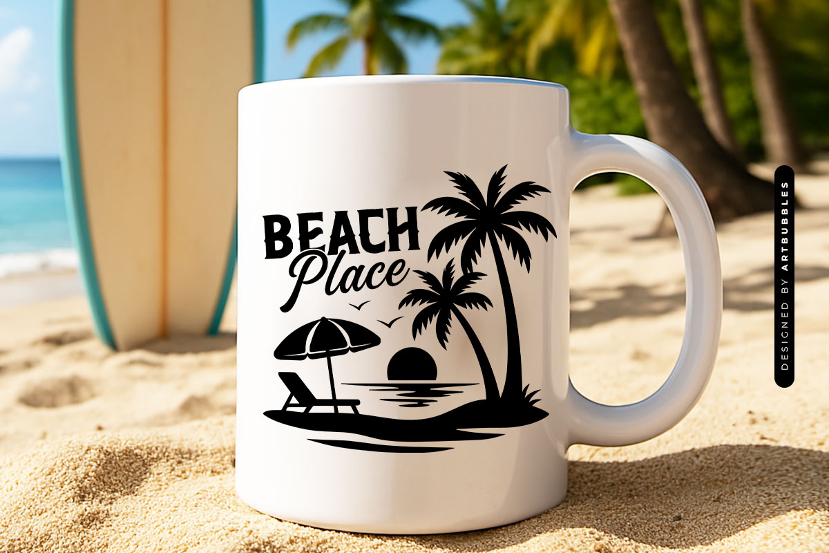 Beach Please - Summer SVG for Cricut Mug Mockup Image.jpg