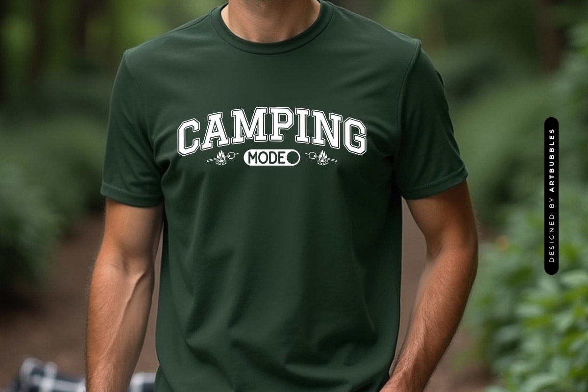 Camping Mode SVG Cut File