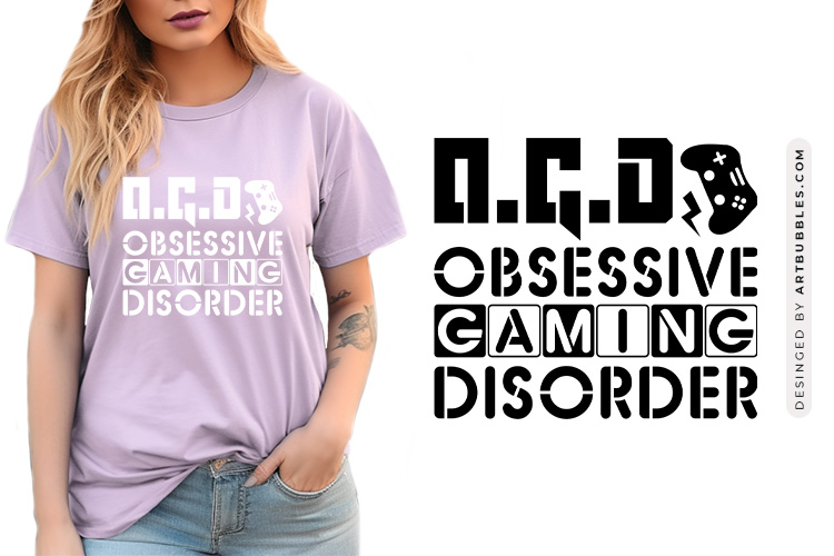 OGD Obsessive Gaming Disorder SVG Vector Image.jpg