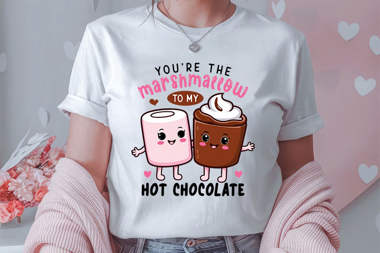 Funny Food Pun Valentine PNG Sublimation Tshirt Mockup Image.jpg