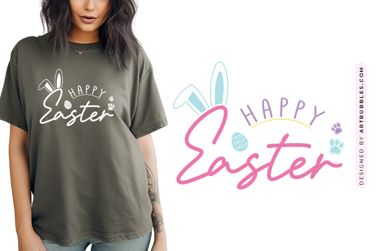 Happy Easter SVG File