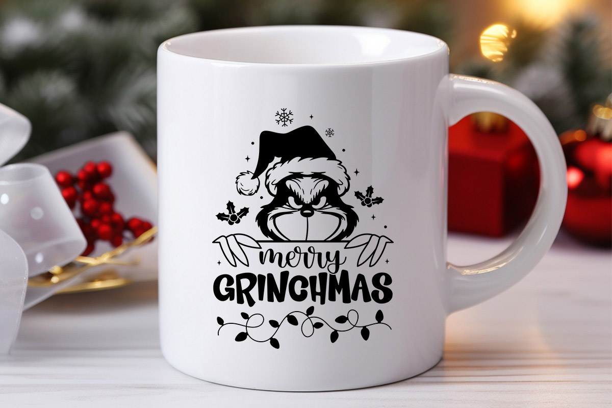 Merry Grinchmas - Christmas SVG File Mug Mockup Image.jpg