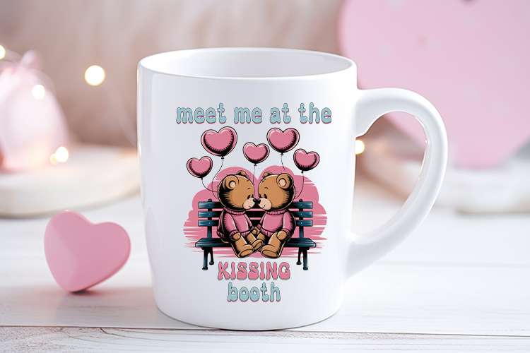 Meet Me At The Kissing Booth - Valentine Retro Sublimation Mug Mockup Image.jpg