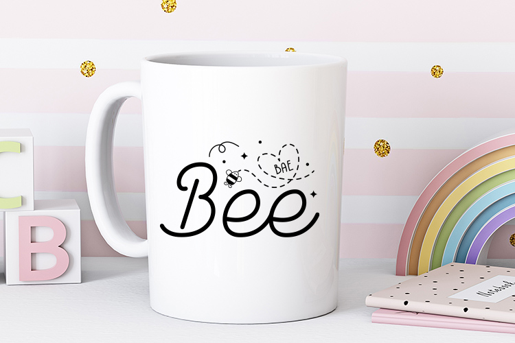 Bae Bee - Witty Baby SVG Design Mug Mockup Image.jpg