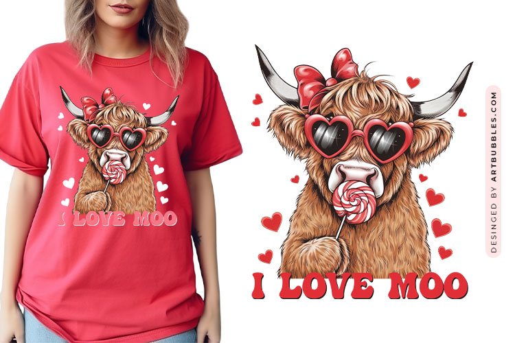I Love Moo - Funny Coquette Valentine's Day Sublimation Image.jpg