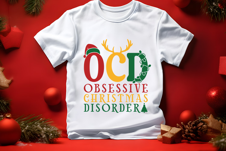 OCD Obsessive Christmas Disorder SVG Free Shirt Mockup Image.jpg