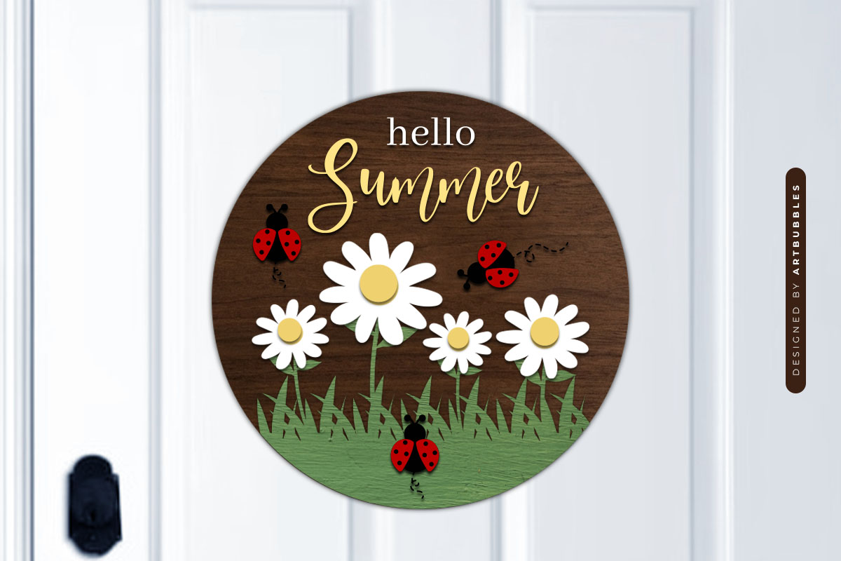Floral Hello Summer Door Sign SVG Vector Image 2.jpg