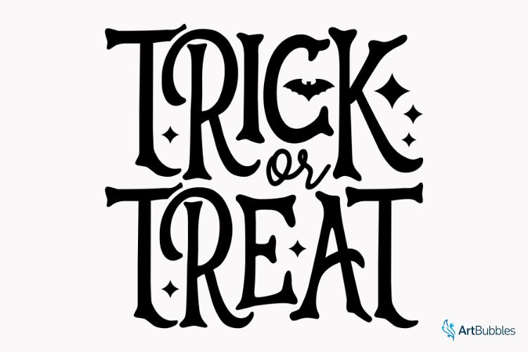 Trick or Treat - Halloween SVG Cricut