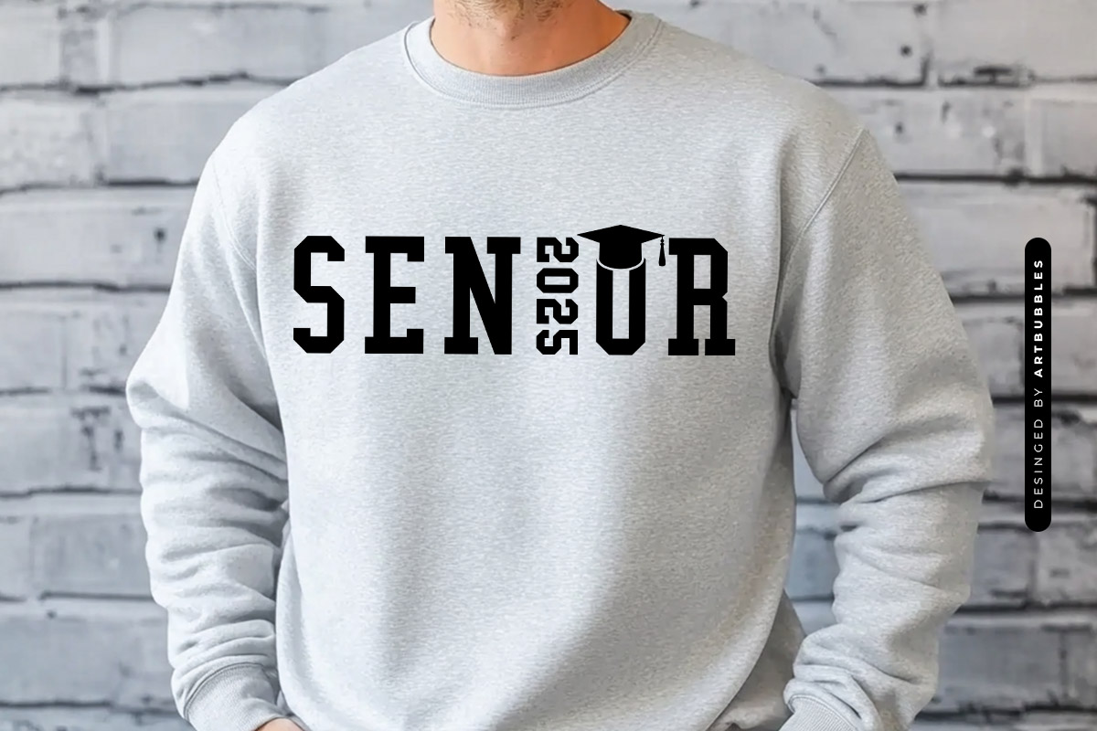 Senior 25 - Graduation SVG, DXF, EPS, PNG