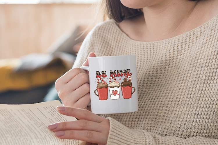 Be Mine - Coffee Valentine's Day Sublimation preview 04.jpg