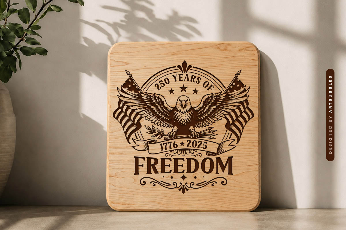 250 Years of America Cutting Board SVG Bundle Image 6.jpg