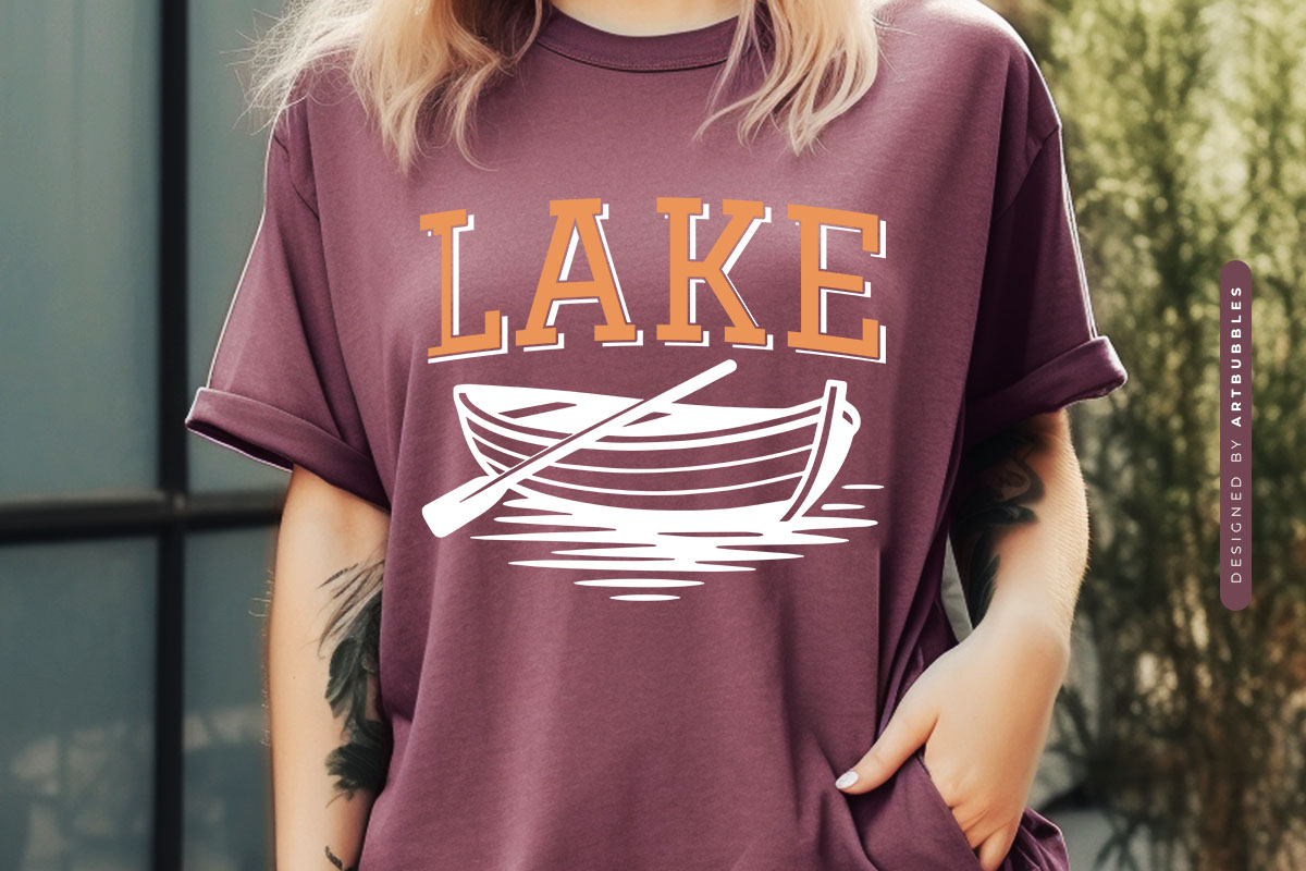 Lake SVG Cut File