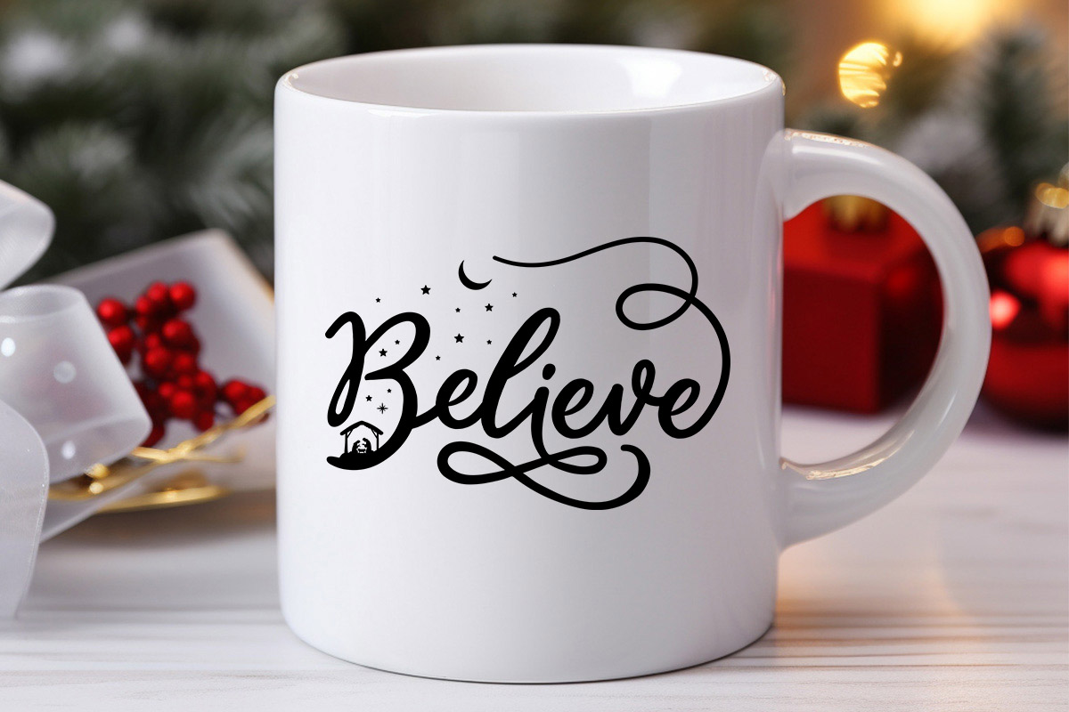 Believe - Christmas SVG Cricut Mug Mockup image.jpg