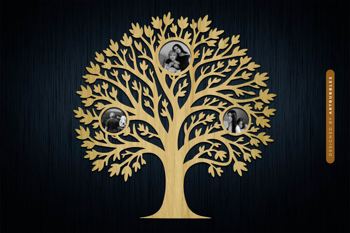 Family Tree Photo Frame Laser Cut SVG Image 2.jpg