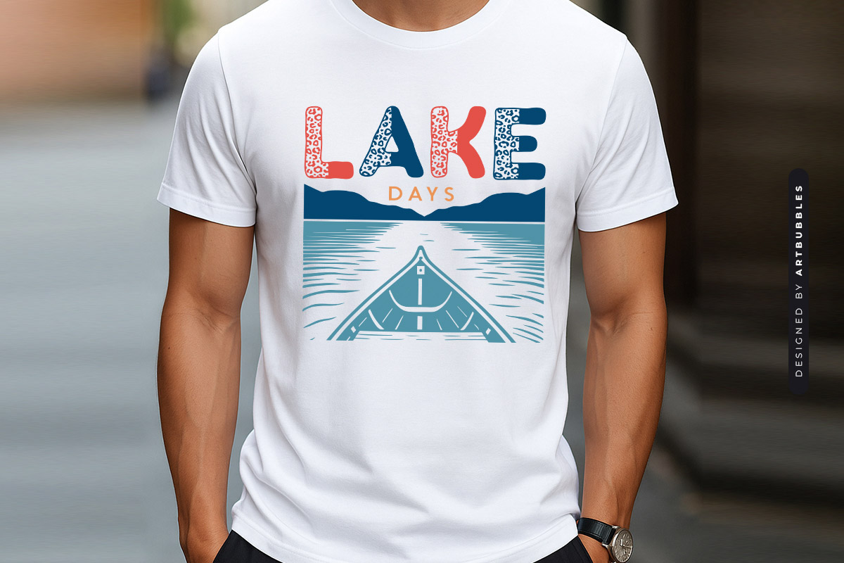 Lake Days SVG for Cricut T-shirt Mockup Image.jpg