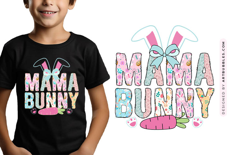 Mama Bunny - Easter Coquette Sublimation