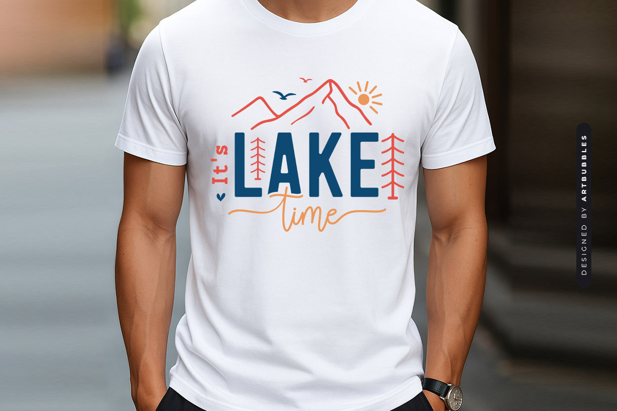 It's Lake Time SVG for Cricut T-shirt Mockup Image.jpg