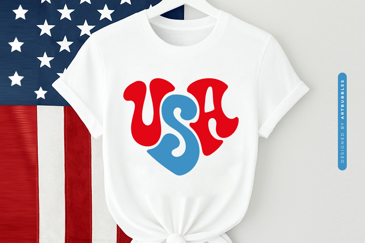 USA - Fourth of July SVG File Shirt Mockup Image.jpg