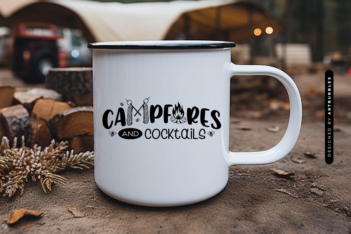 Campfires and Cocktails - Cricut Camping SVG Mug Mockup Image.jpg
