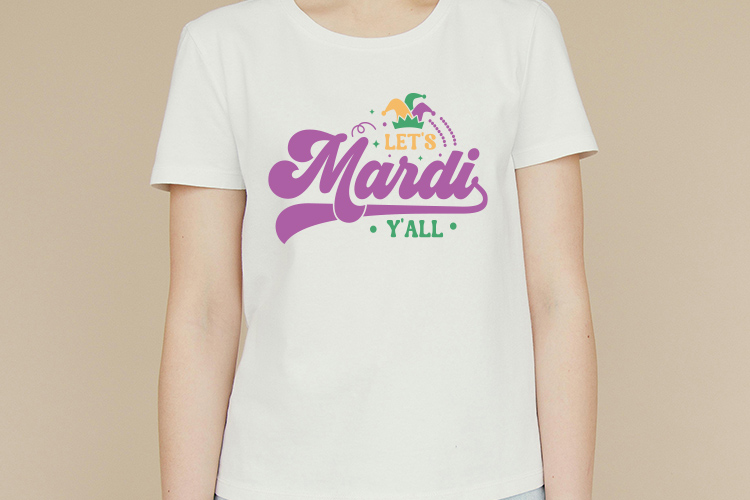 Let's Mardi Y'all SVG Cut File Shirt Mockup Image.jpg