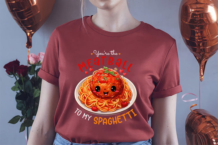 Funny Valentine Food PNG Sublimation Design Shirt Mockup Image.jpg