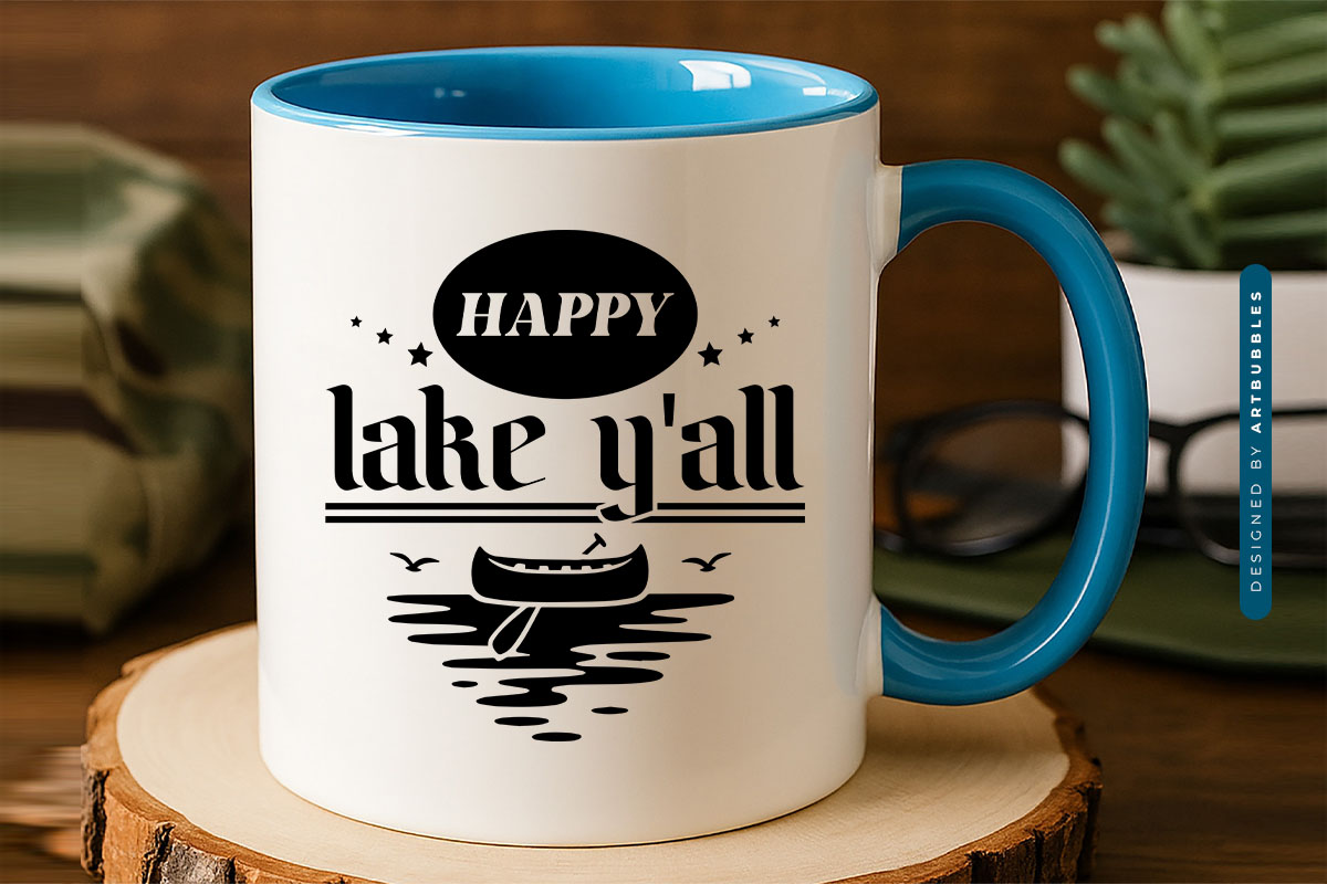 Happy Lake Y'all SVG Vector Mug Mockup image.jpg