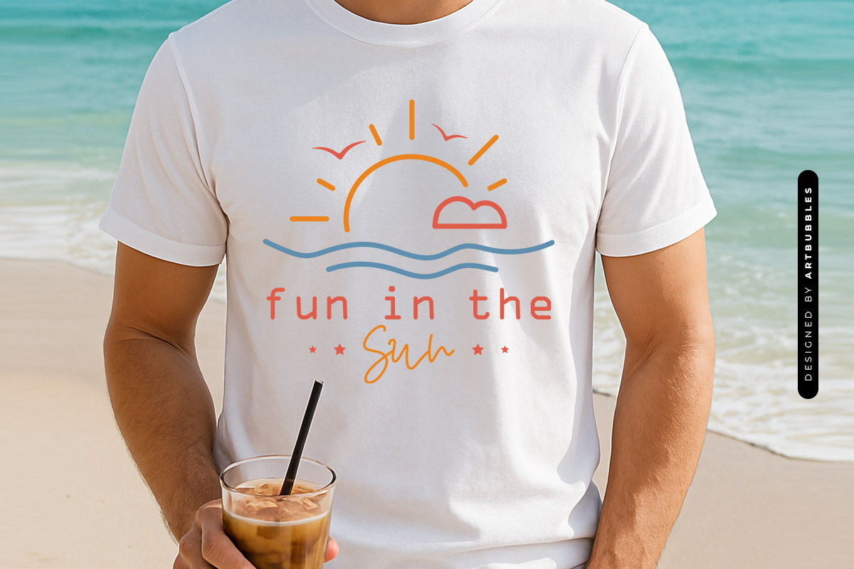 Fun in the Sun - Summer Saying SVG
