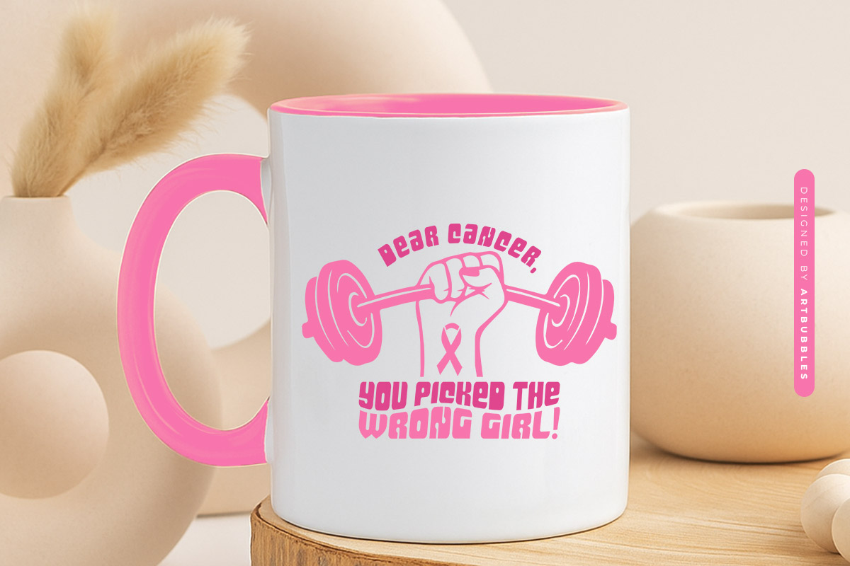 Dear Cancer You Picked the Wrong Girl Retro SVG Mug Mockup Image.jpg