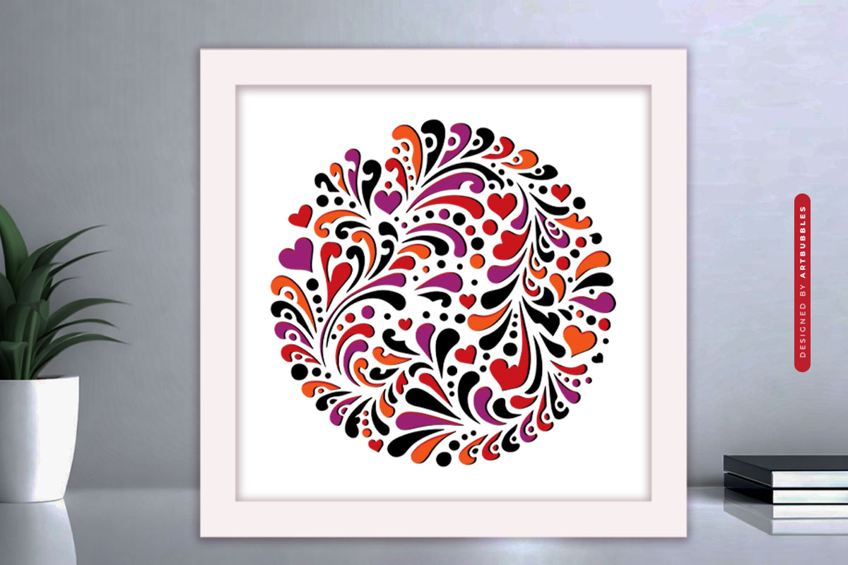 3D Valentine's Day Shadow Box SVG Cut File Image 3.jpg