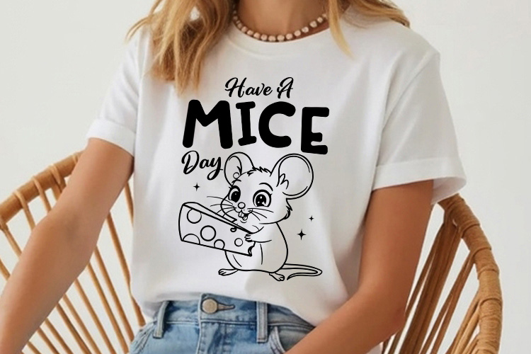Have a Mice Day - Funny Animal SVG Cut File Tshirt Mockup Image.jpg