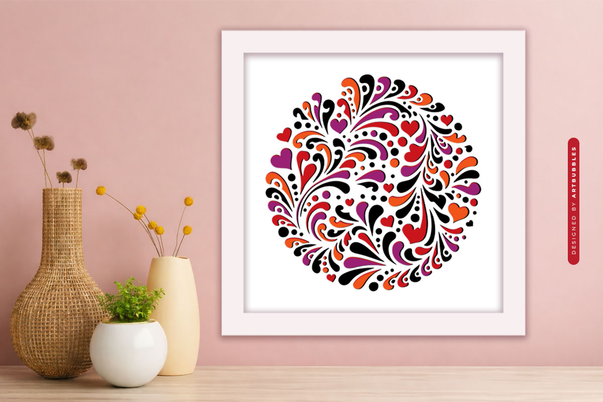 3D Valentine's Day Shadow Box SVG Cut File Image 4.jpg