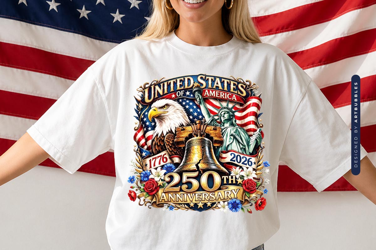 United States of America 250th Anniversary PNG