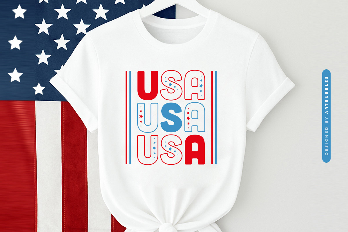 USA - 4th of July SVG File for Cricut Shirt Mockup Image.jpg