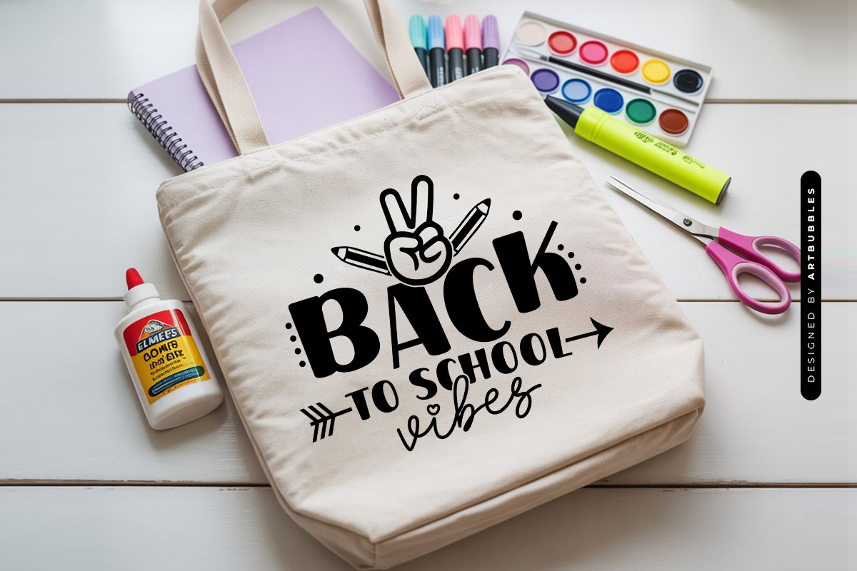 Back to School Vibes SVG Design Tote Mockup Image.jpg